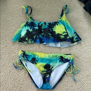 Delia’s Tropical Print Bikini Size M (3 for $10)